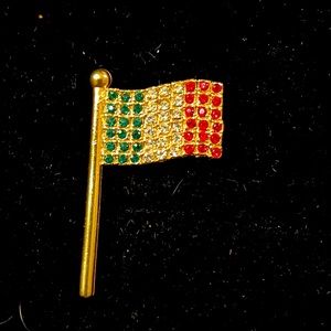 Italian flag Pin